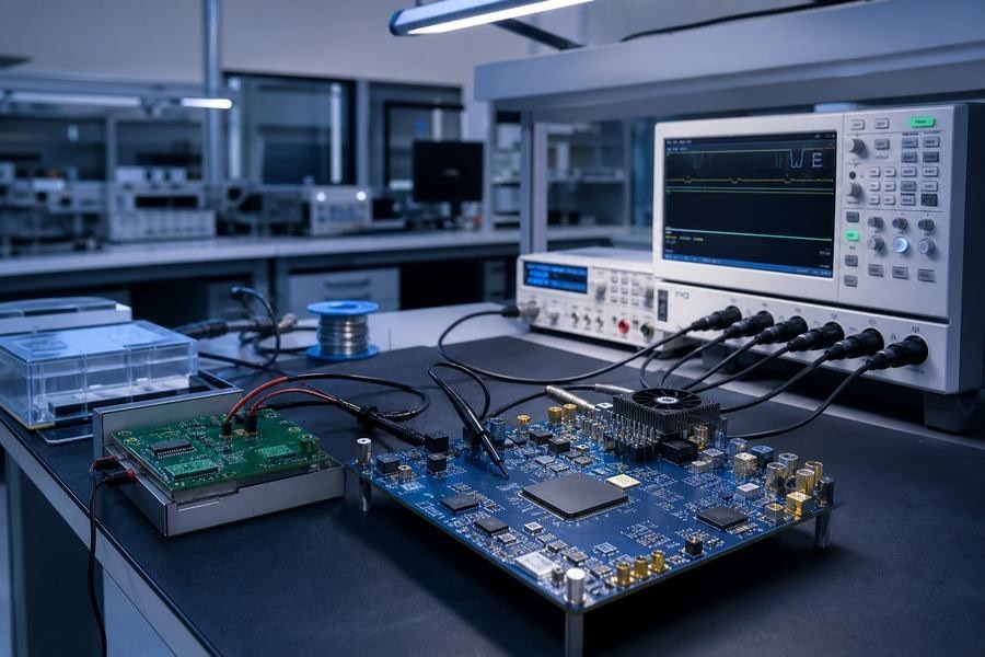 Semiconductor design lab practice — FPGA and instrumentation